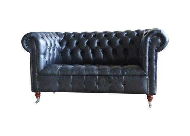 Xlmoebel Chesterfield-Sofa Chesterfield Polster Couch Leder Sofa Garnitur Z günstig online kaufen