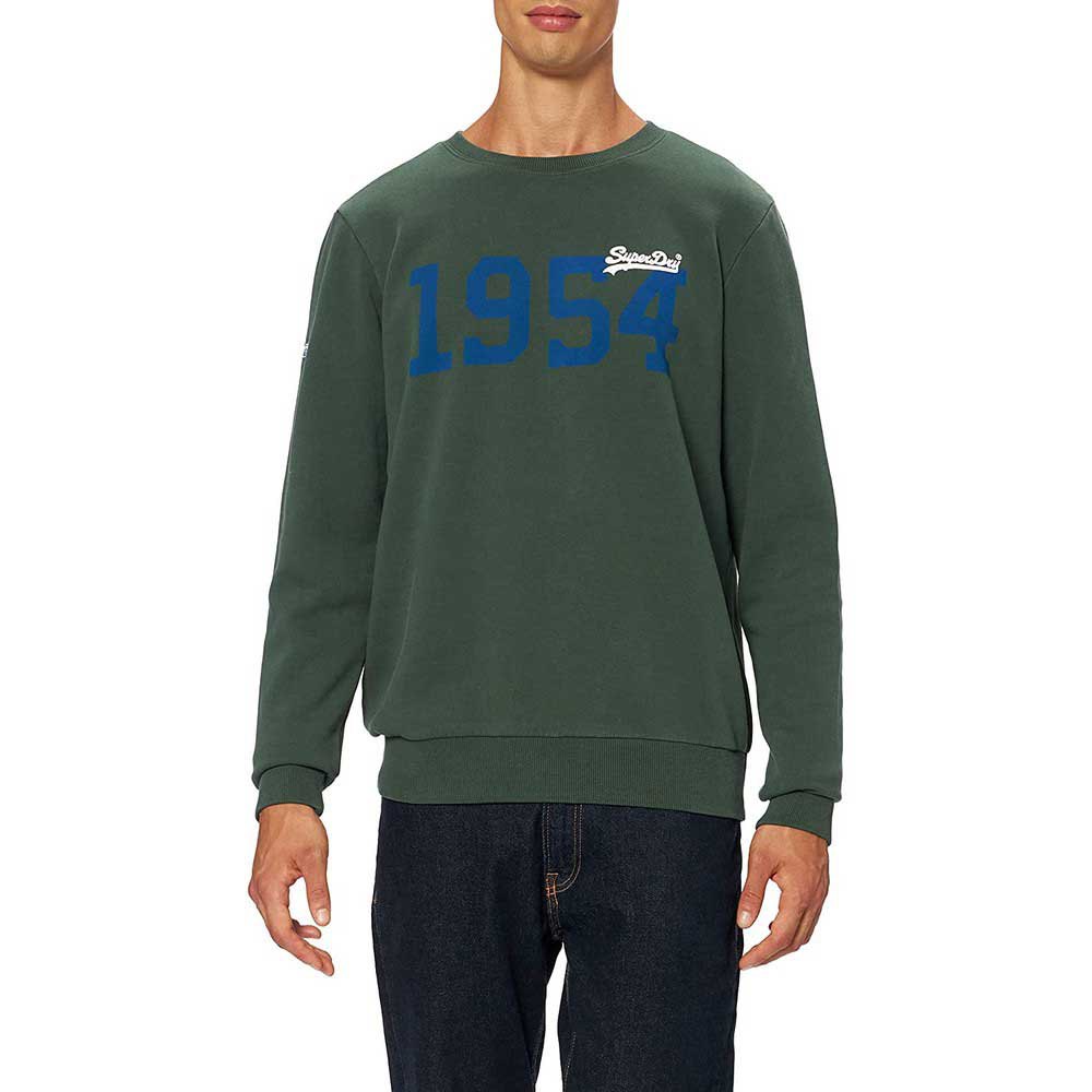 Superdry Vintage Logo Ac Crew Sweatshirt XL Enamel Green günstig online kaufen