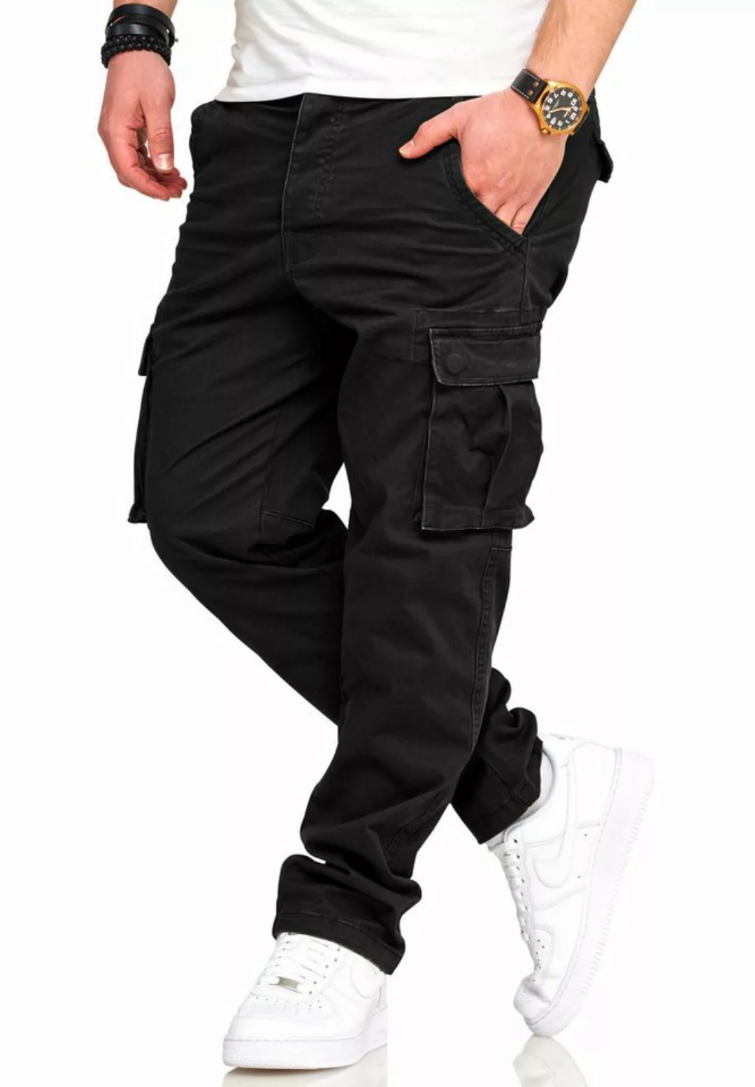 SOULSTAR Cargohose S2SARI Herren Chino Jeans Hose Stoffhose Freizeithose günstig online kaufen