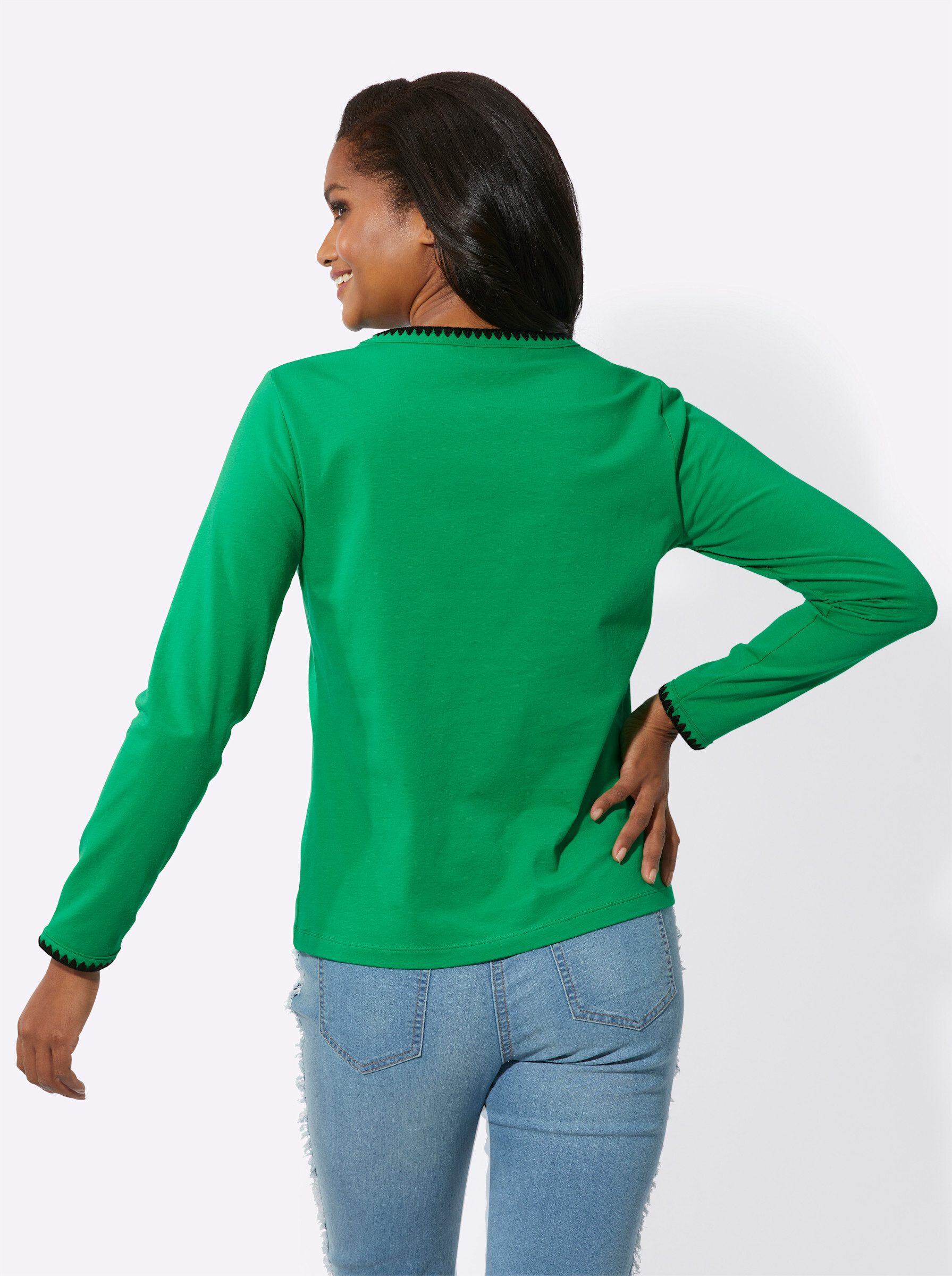 Inspirationen Langarmshirt "Langarm-Shirt", (1 tlg.) günstig online kaufen