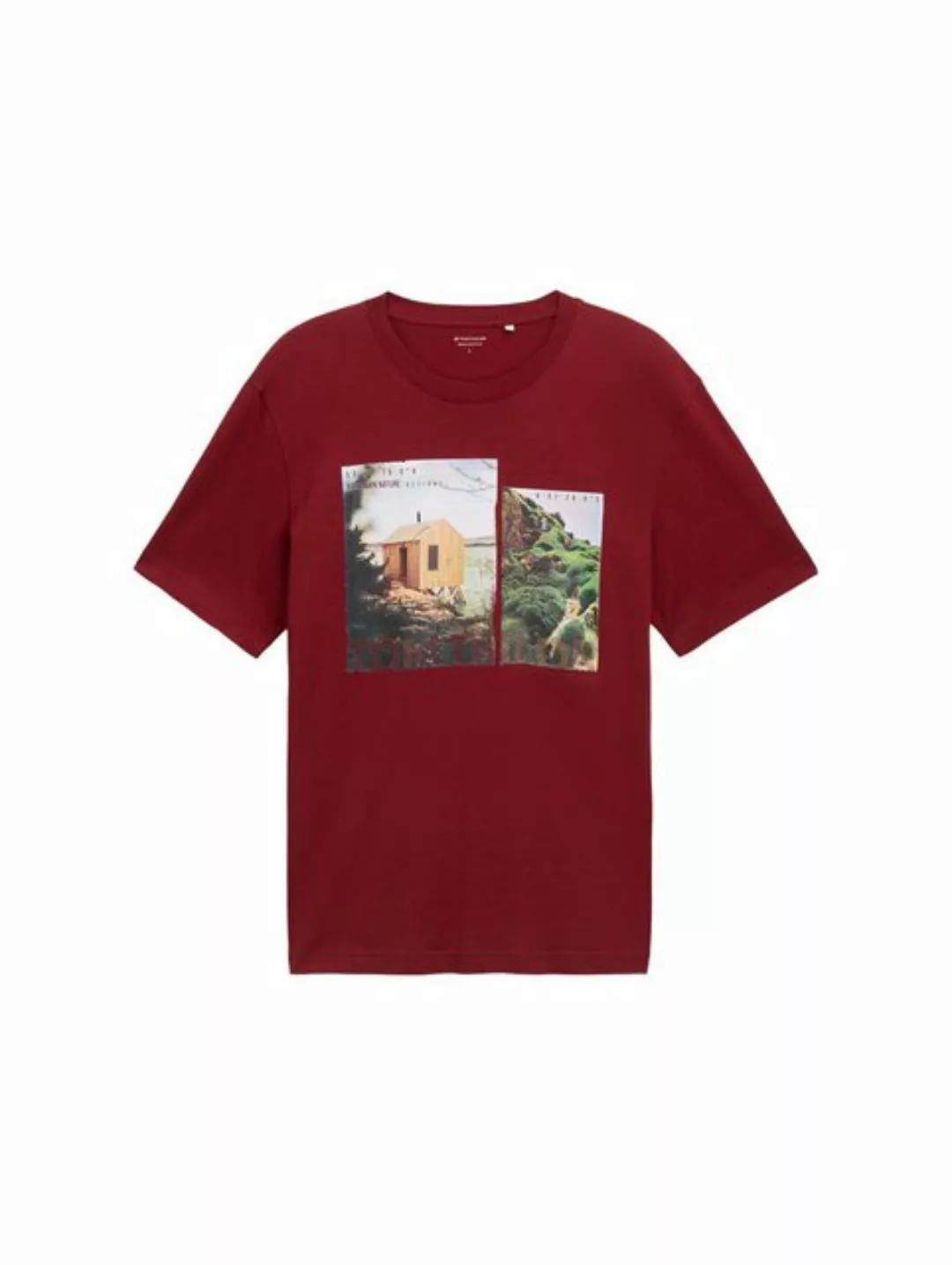 TOM TAILOR T-Shirt T-Shirt mit Fotoprint günstig online kaufen