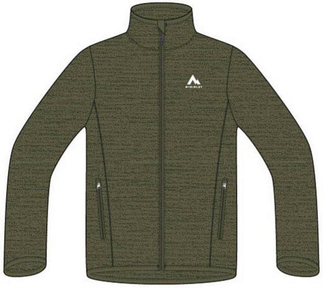 McKINLEY Fleecejacke He.-Fleece-Jacke Roto IV M 902 MELANGE/OLIVE günstig online kaufen