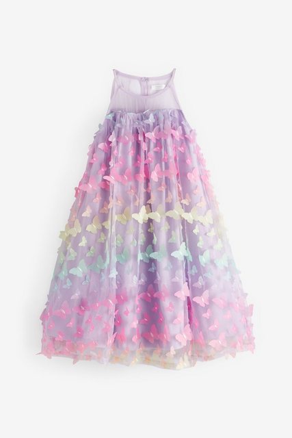 Next Jerseykleid Trapez-Kleid mit 3D-Schmetterling (1-tlg) günstig online kaufen