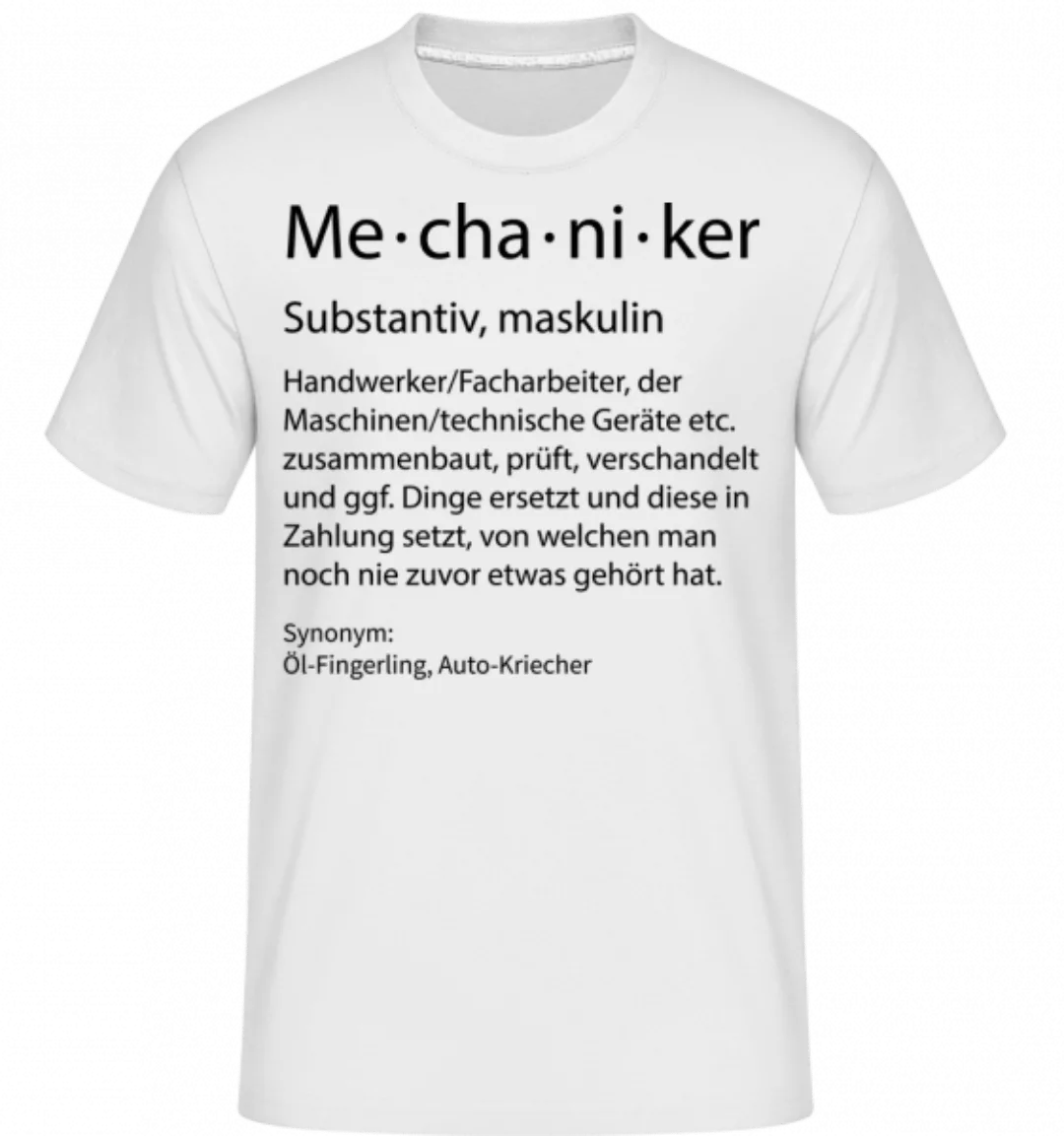 Mechaniker Quatsch Duden · Shirtinator Männer T-Shirt günstig online kaufen