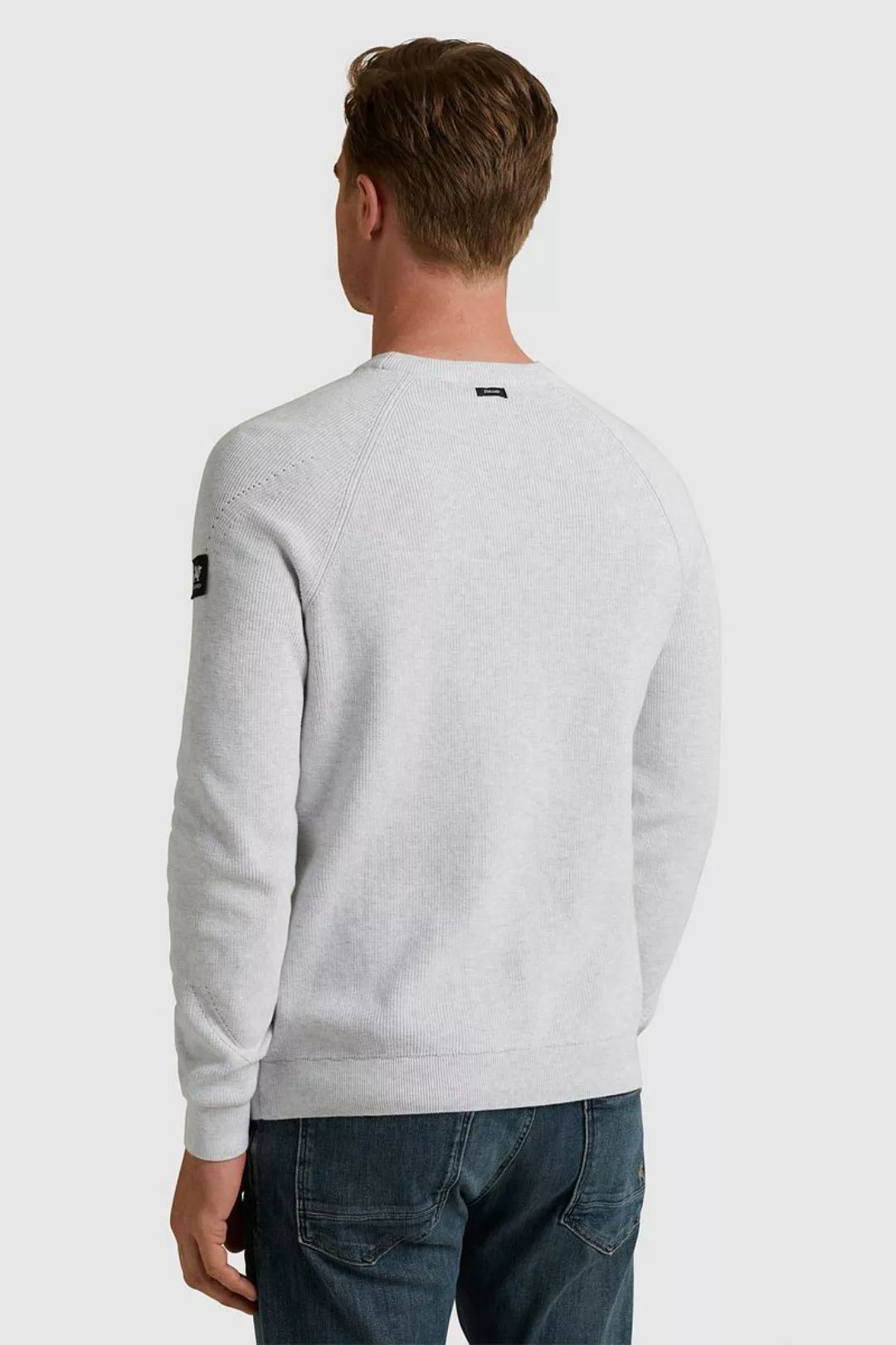 Vanguard Pullover Struktur Grau - Größe XL günstig online kaufen