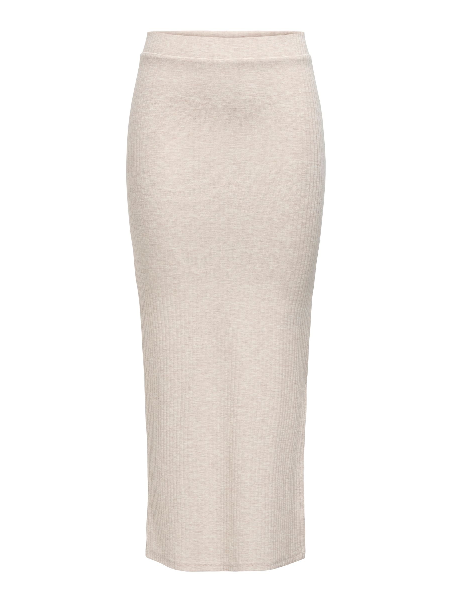 ONLY Sommerrock Geripptes Strickdesign, elegante Midi-Länge günstig online kaufen