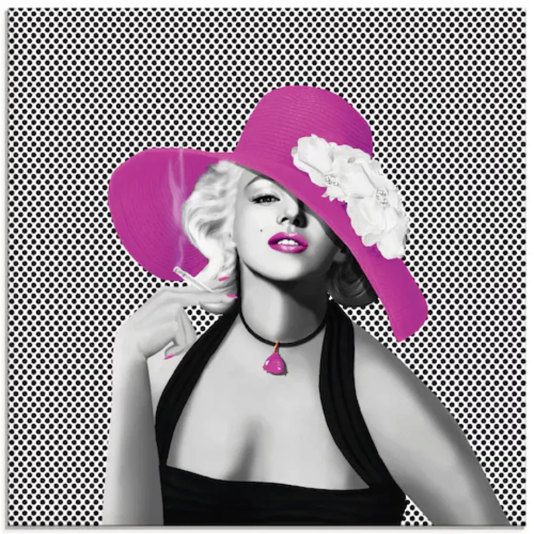 Artland Glasbild "Marilyn in Pop Art", Stars, (1 St.), in verschiedenen Grö günstig online kaufen