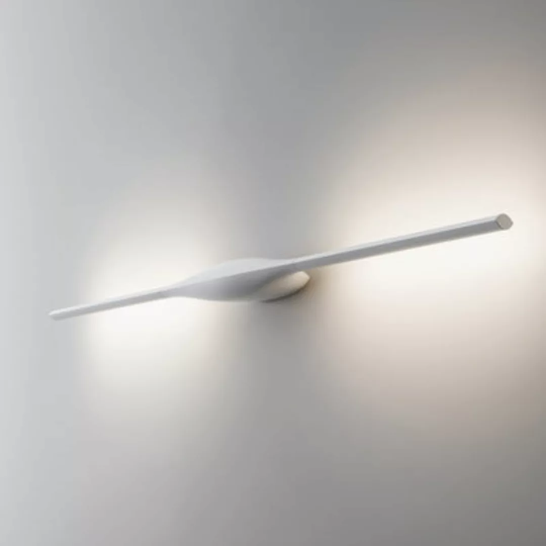 Wandleuchte Apex metall weiß LED / Deckenleuchte - L 102 cm - Fontana Arte günstig online kaufen