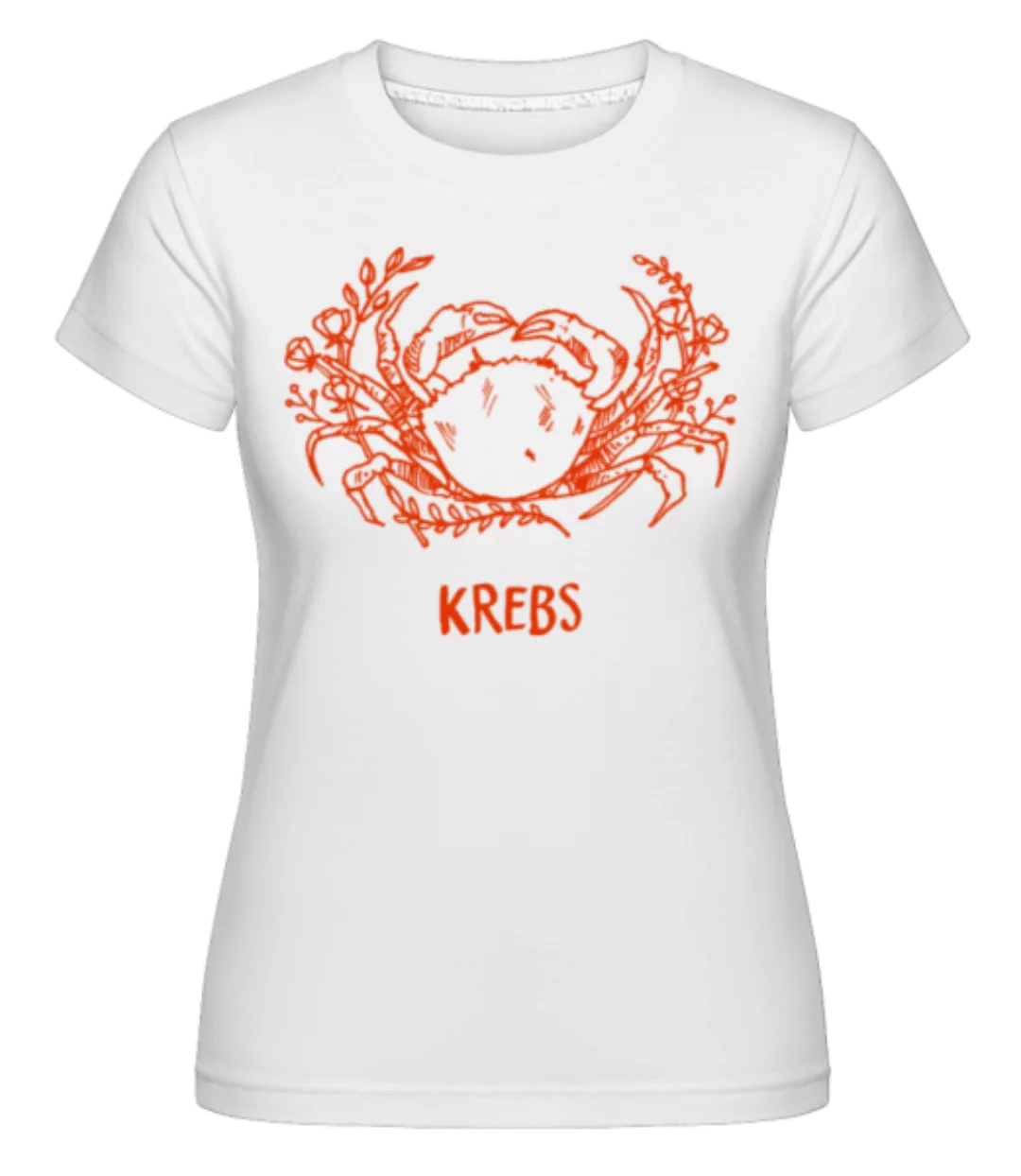 Kritzel Stil Sternzeichen Krebs · Shirtinator Frauen T-Shirt günstig online kaufen