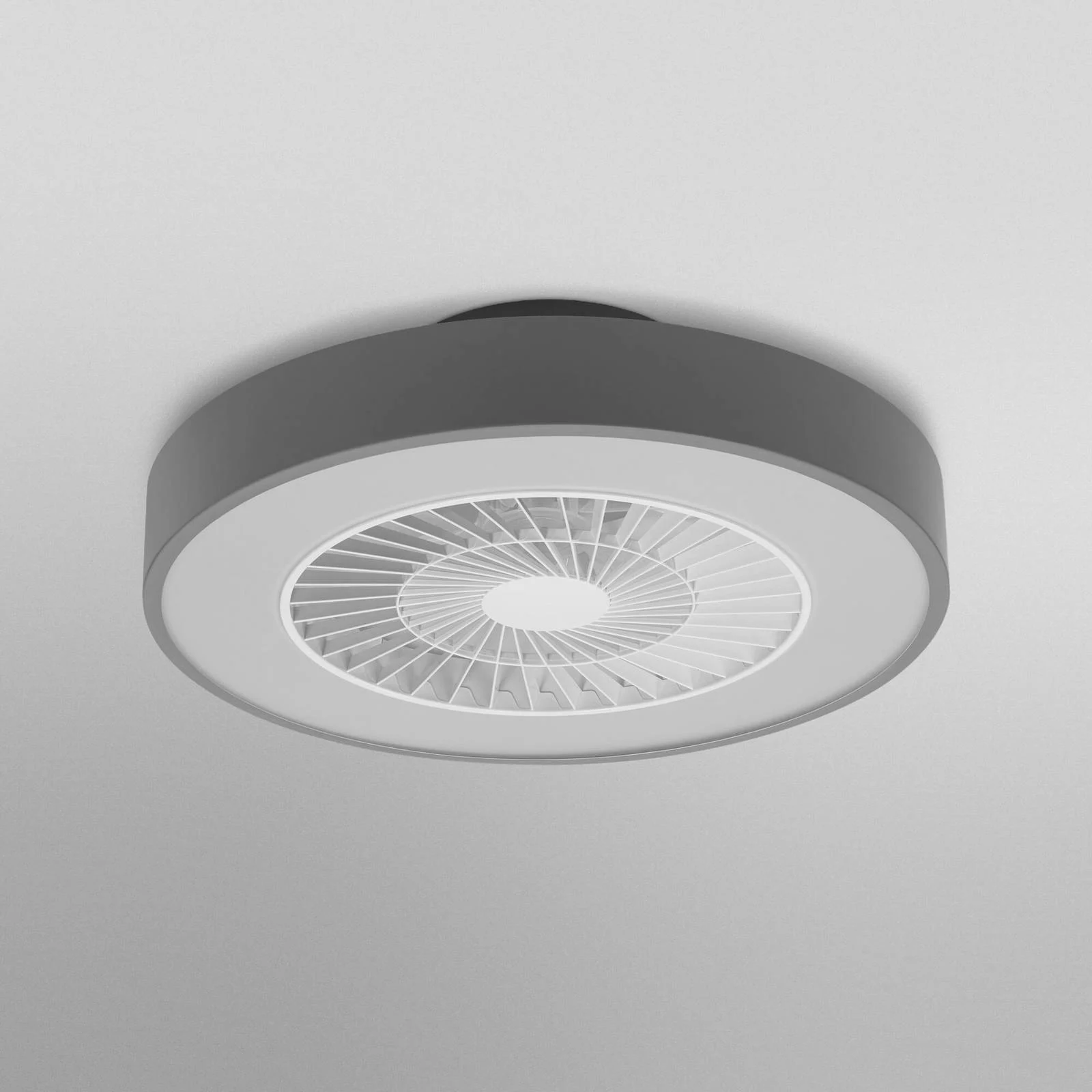 OSRAM SMART+ WiFi LED-Deckenventilator CYLINDER, grau, leise günstig online kaufen