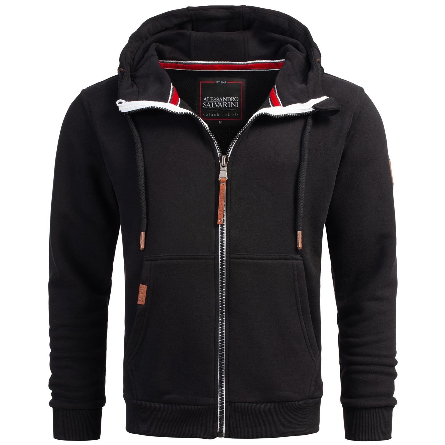 Alessandro Salvarini Sweatjacke "ASGeenio", mit hohem Kragen günstig online kaufen