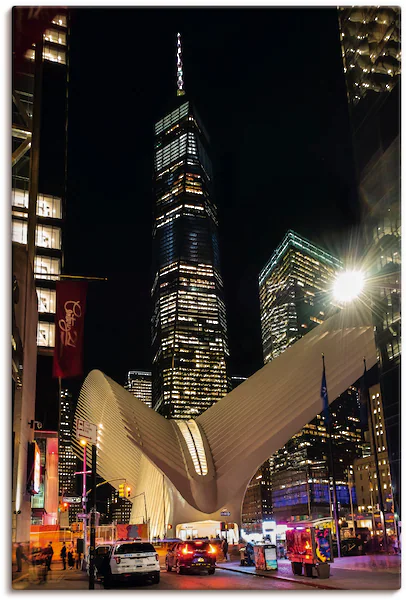 Artland Leinwandbild »World Trade Center New York«, Amerika, (1 St.), auf K günstig online kaufen