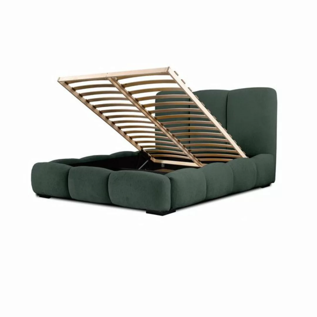 Fun Möbel Polsterbett Doppelbett Komplettset GRACIA in Stoff (inkl. Lattenr günstig online kaufen