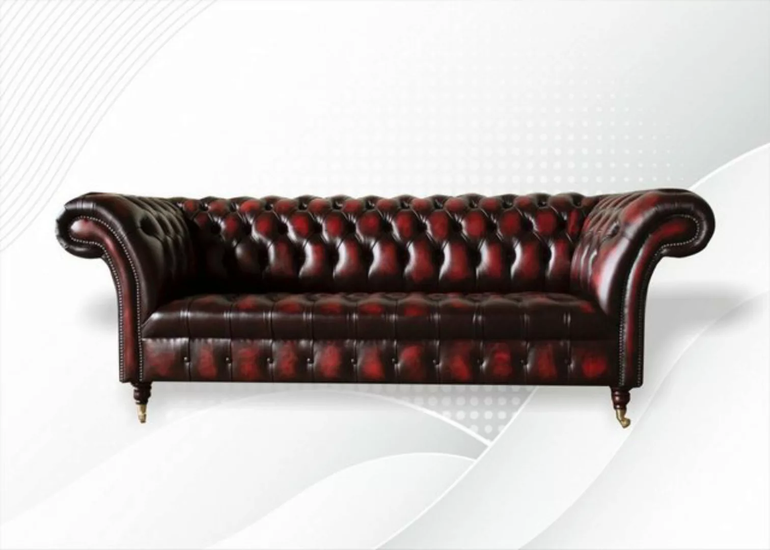JVmoebel 3-Sitzer, Chesterfield 3 Sitzer Sofa Design Sofa Couch 225 cm günstig online kaufen