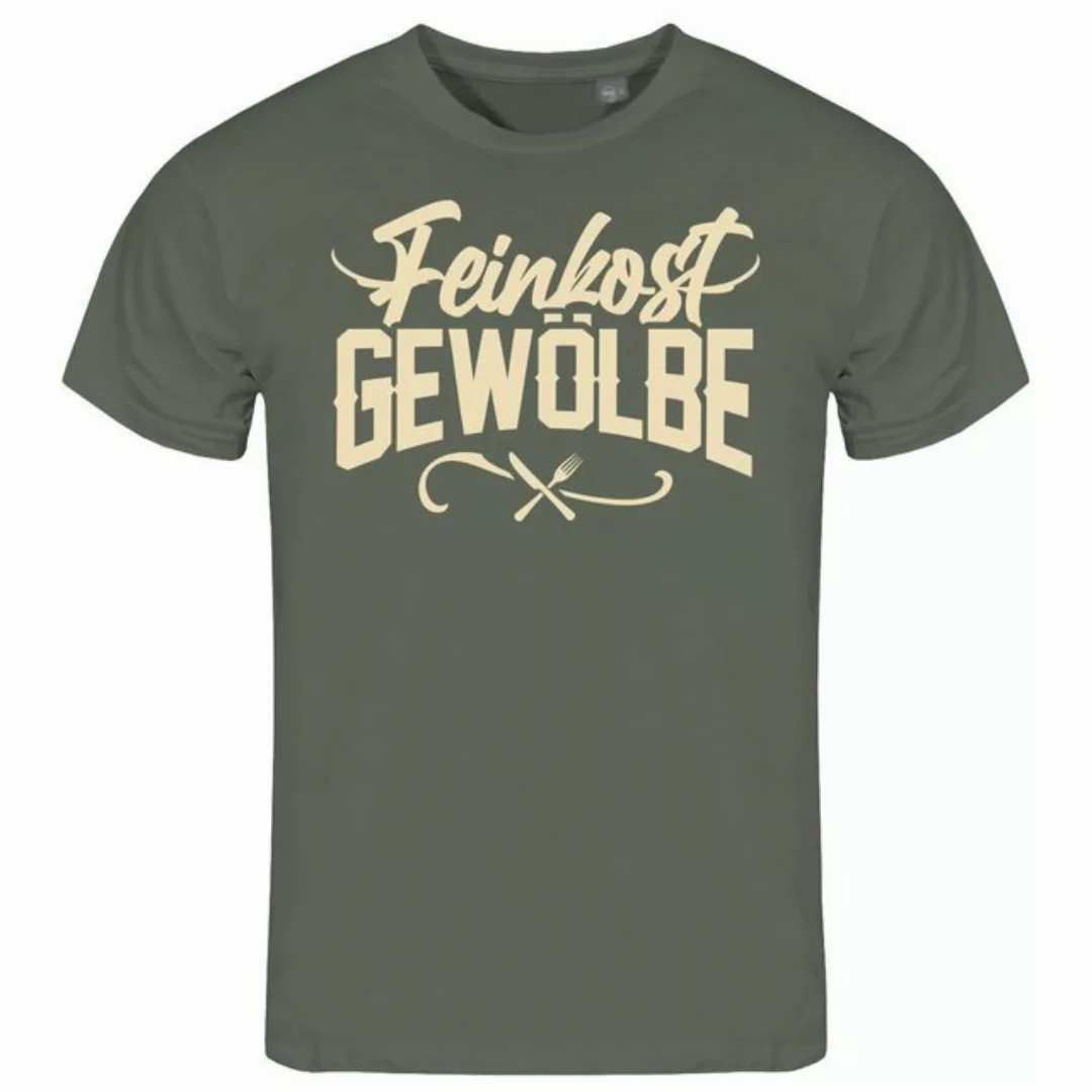 deinshirt Print-Shirt Herren T-Shirt Feinkostgewölbe Funshirt mit Motiv günstig online kaufen