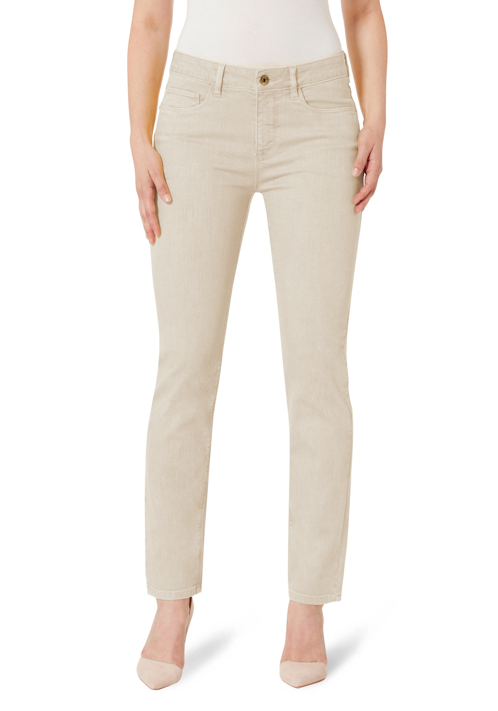 STOOKER WOMEN 5-Pocket-Hose "Zermatt Twill Straight Fit", Straight Fit Casu günstig online kaufen