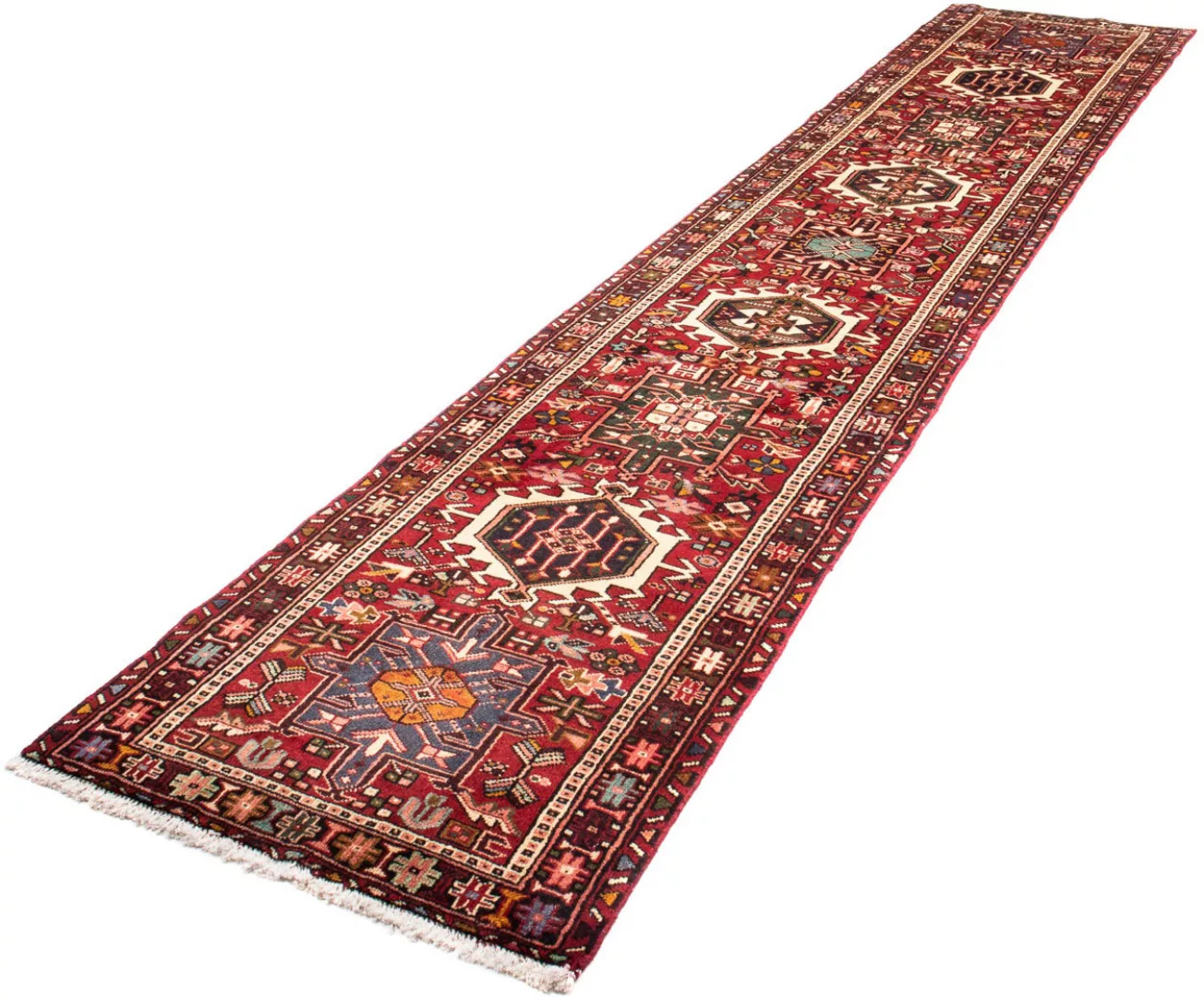 morgenland Orientteppich »Perser - Nomadic - 390 x 77 cm - rot«, rechteckig günstig online kaufen