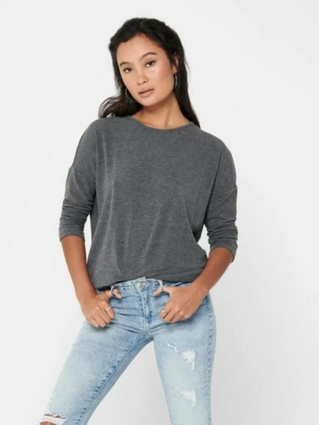 Only Damen Langarmshirt ONLGLAMOUR 3/4 Langarmshirt günstig online kaufen