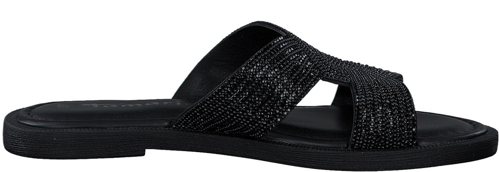 Tamaris Pantolette, Blockabsatz, Festtagsschuh, Sommerschuh in funkelnder O günstig online kaufen