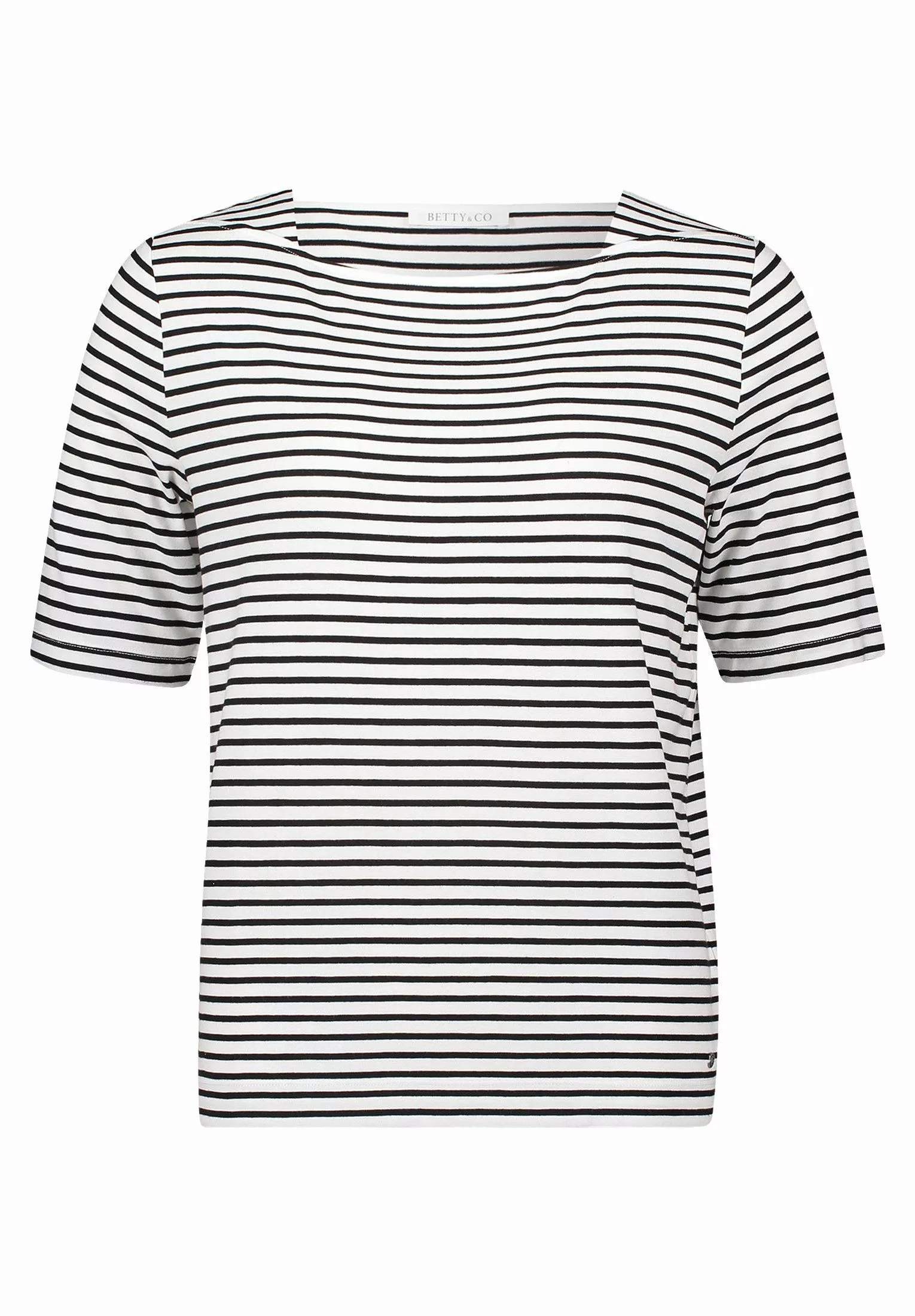 Betty&Co Kurzarmshirt Betty & Co Streifenshirt günstig online kaufen