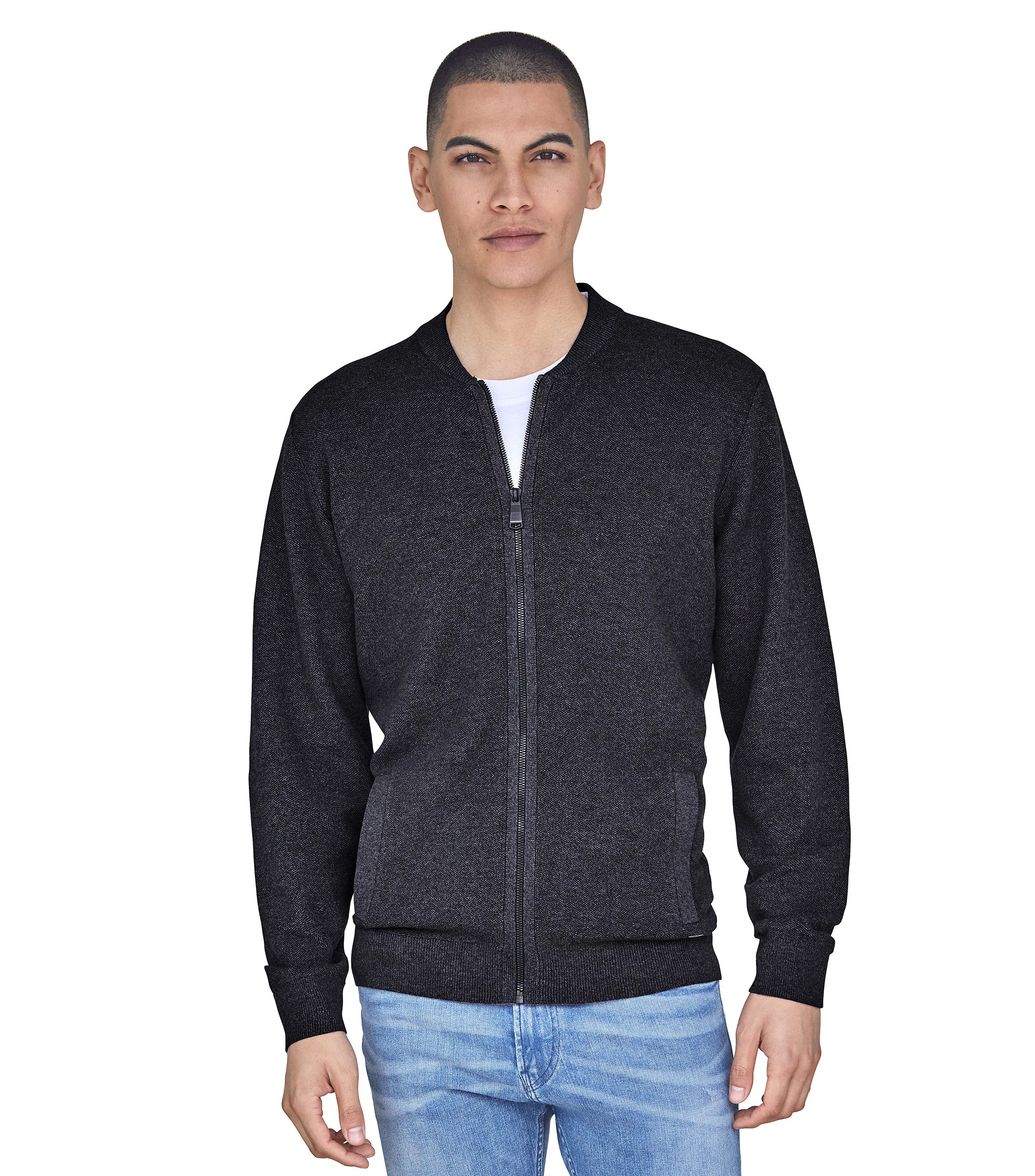 CASAMODA Strickjacke "CASAMODA Strickjacke uni" günstig online kaufen