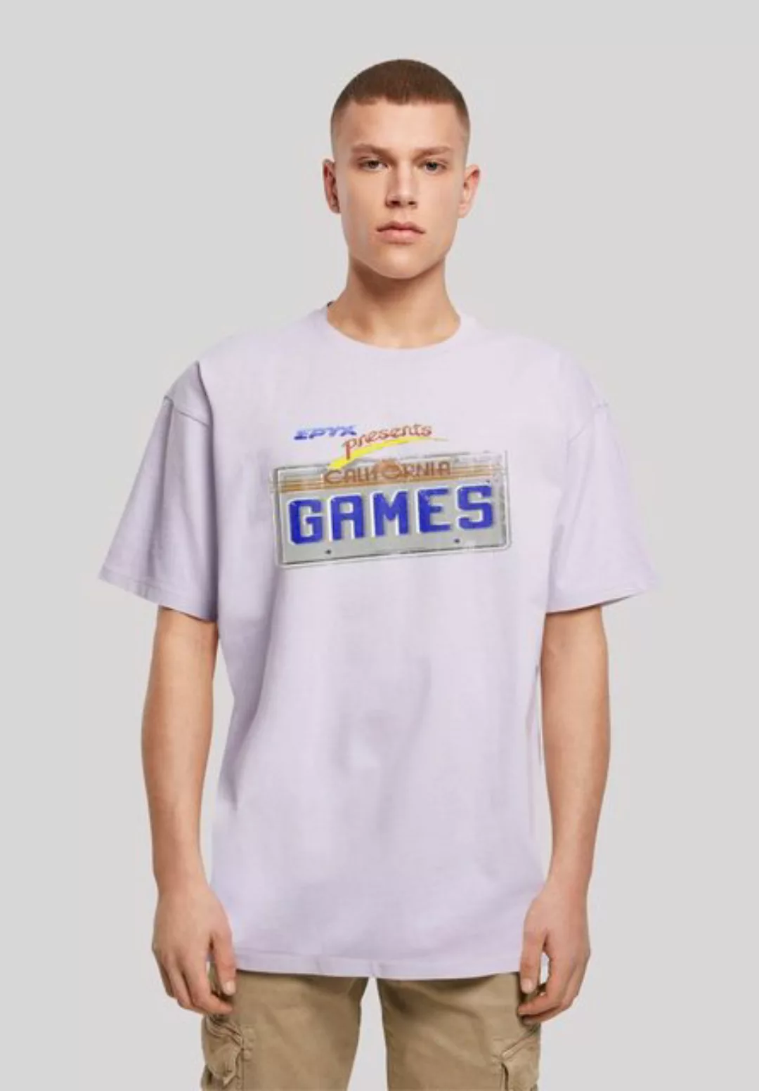 F4NT4STIC T-Shirt California Games Plate Print günstig online kaufen