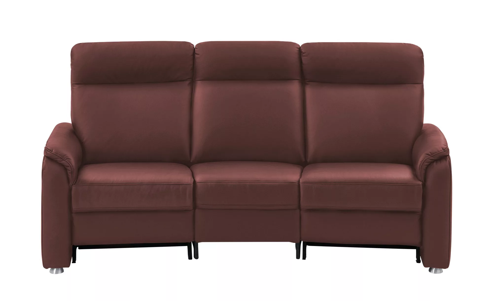 Trapezsofa   Luc ¦ rot ¦ Maße (cm): B: 218 H: 107 T: 103.0 Polstermöbel > S günstig online kaufen