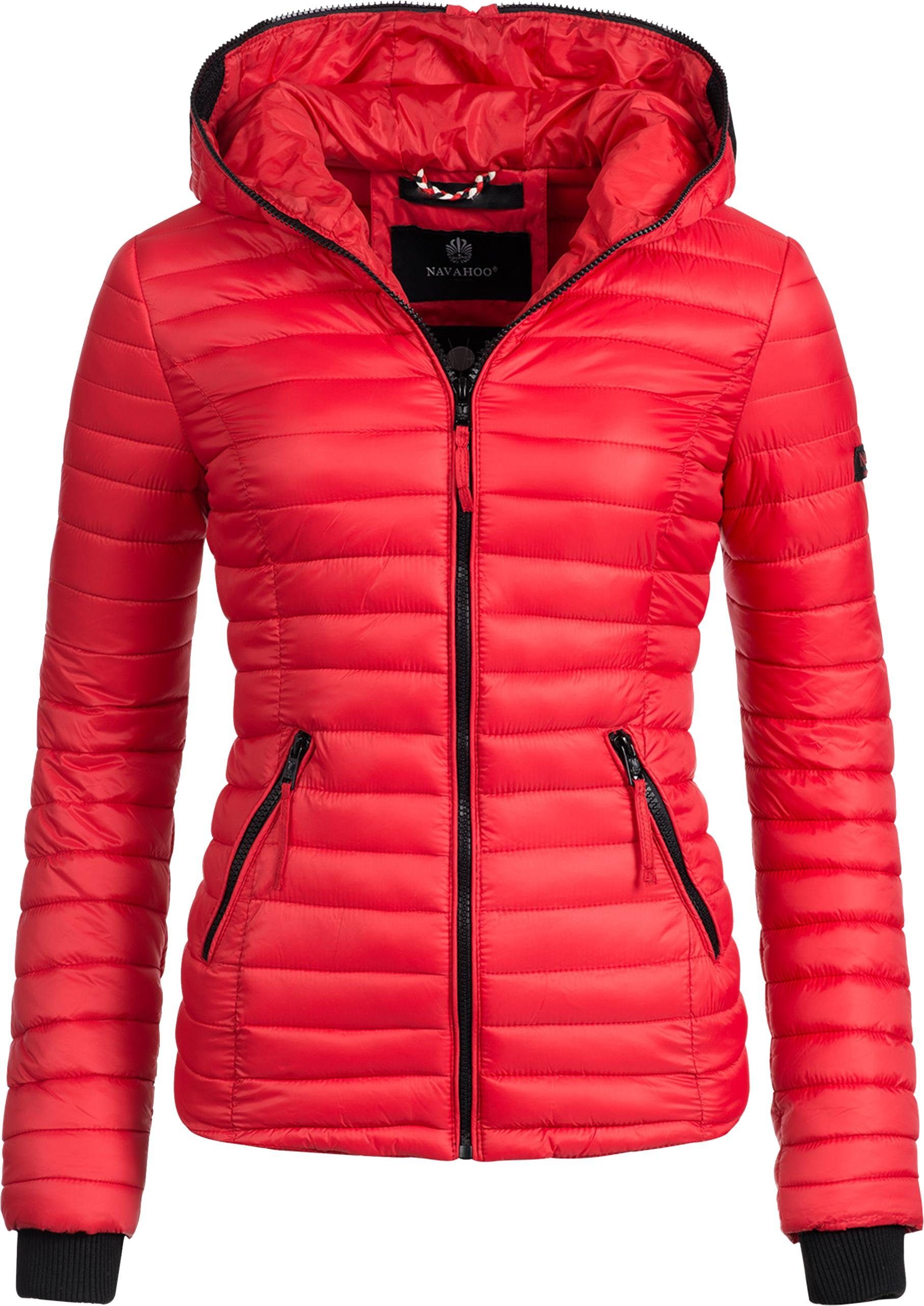 Navahoo Steppjacke "Kimuk", mit Kapuze, leichte Übergangsjacke mit Kapuze günstig online kaufen