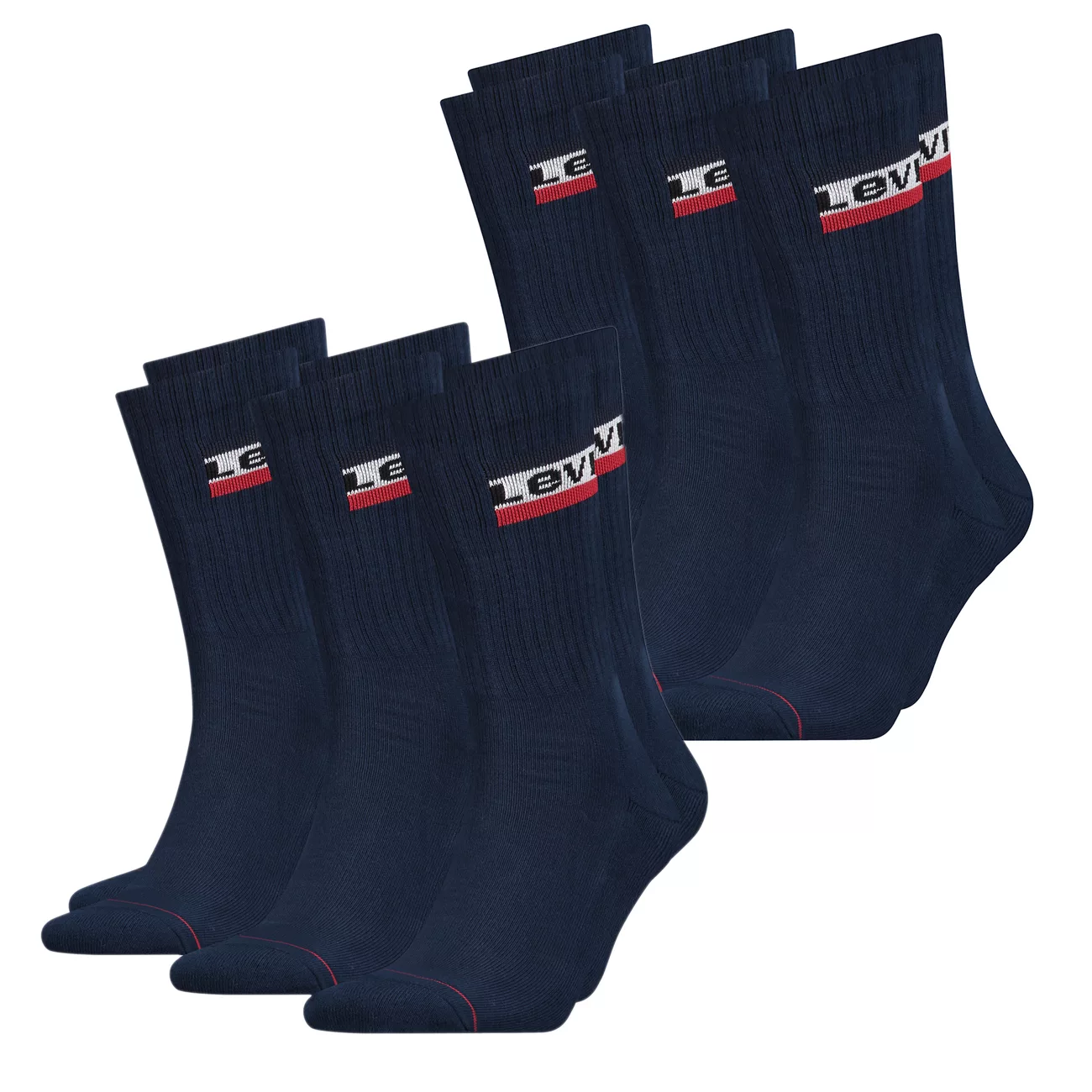 Levi's Unisex Socken Regular Cut 120SF SPRT LT 9er Pack günstig online kaufen