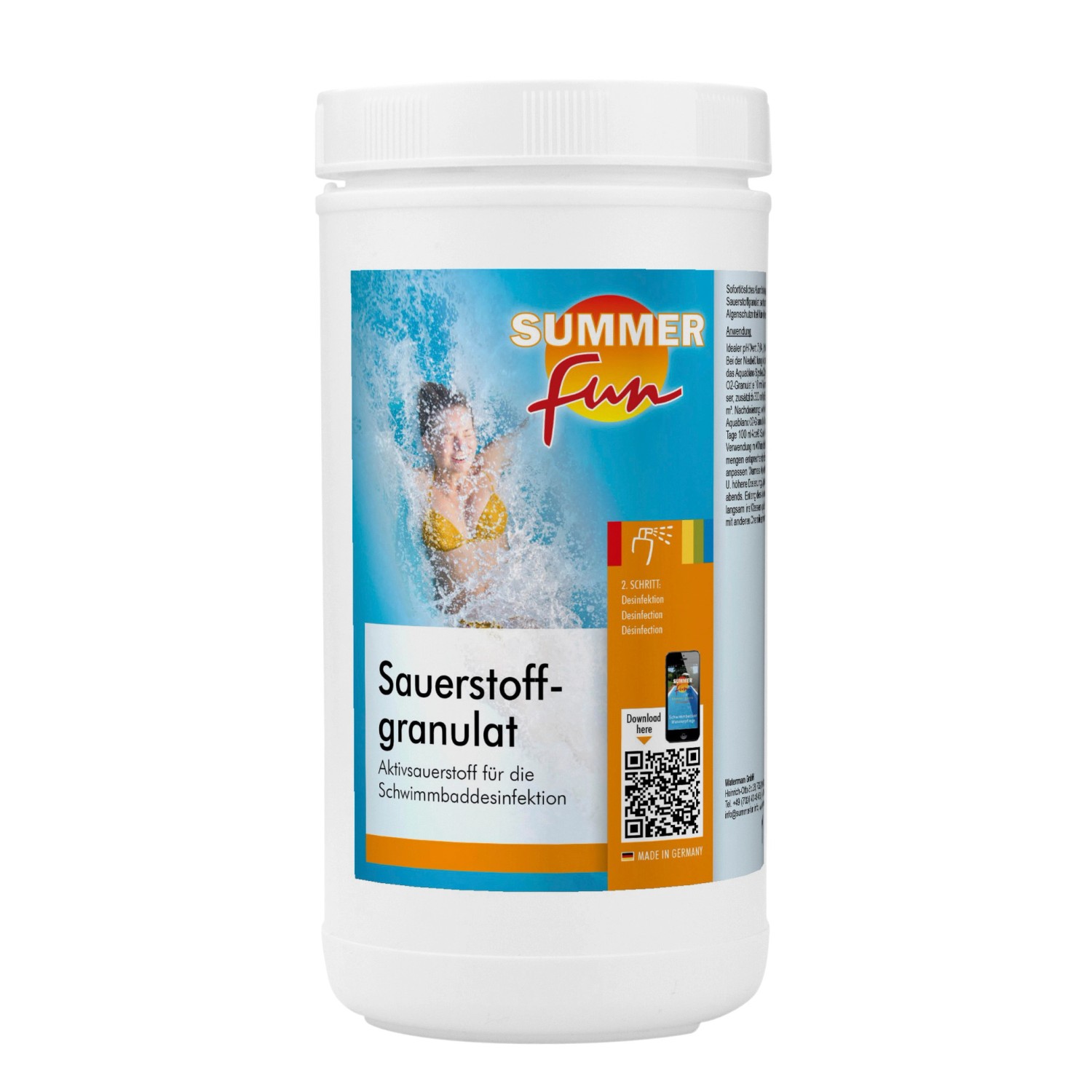 Summer Fun Sauerstoff Granulat 1 kg günstig online kaufen