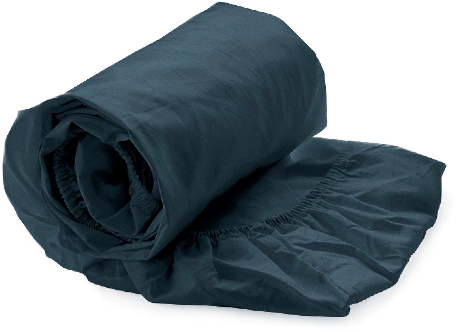 Heckett and Lane Spannbettlaken Elementi, Mako-Satin, günstig online kaufen
