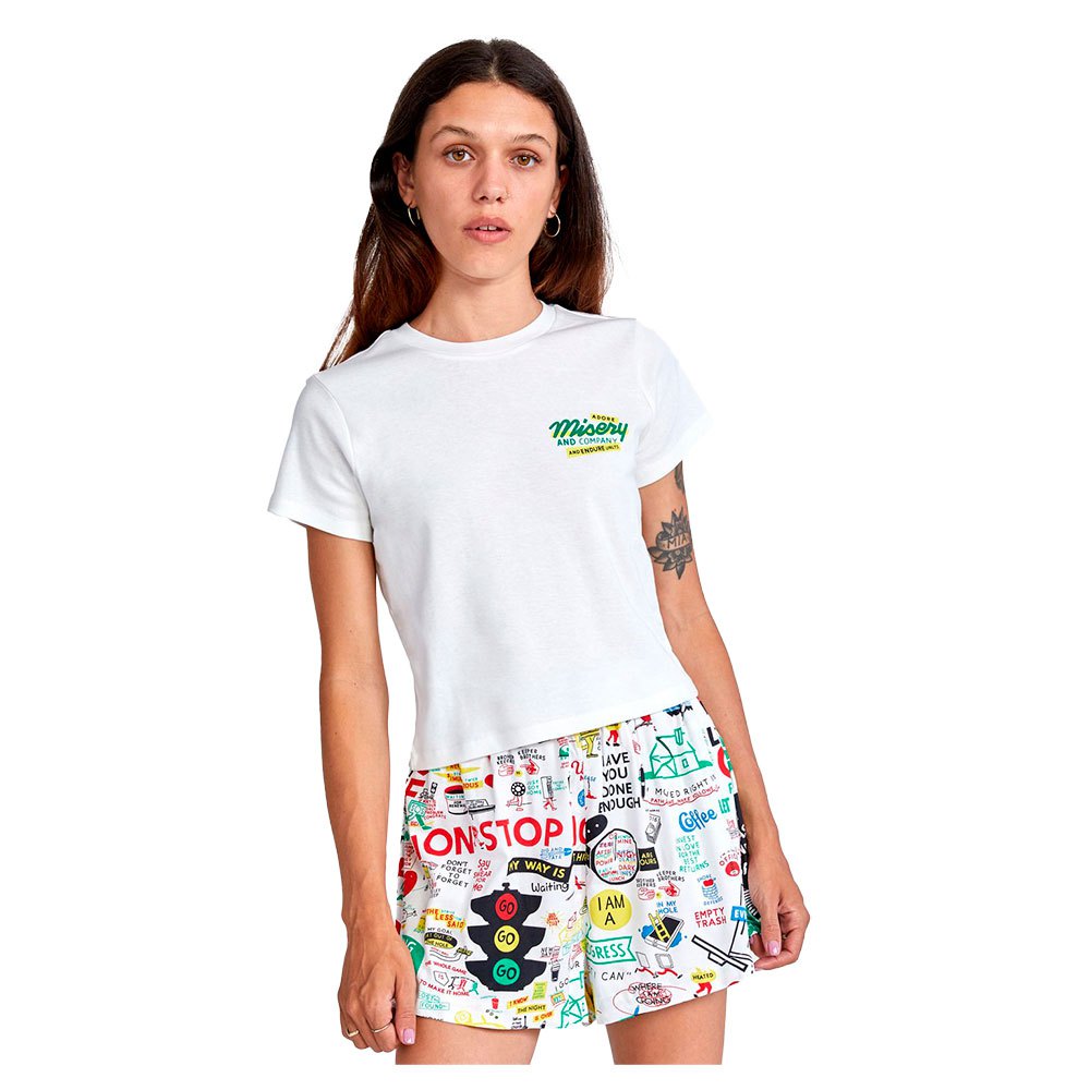 Rvca Espo Time Kurzärmeliges T-shirt XS Vintage White günstig online kaufen