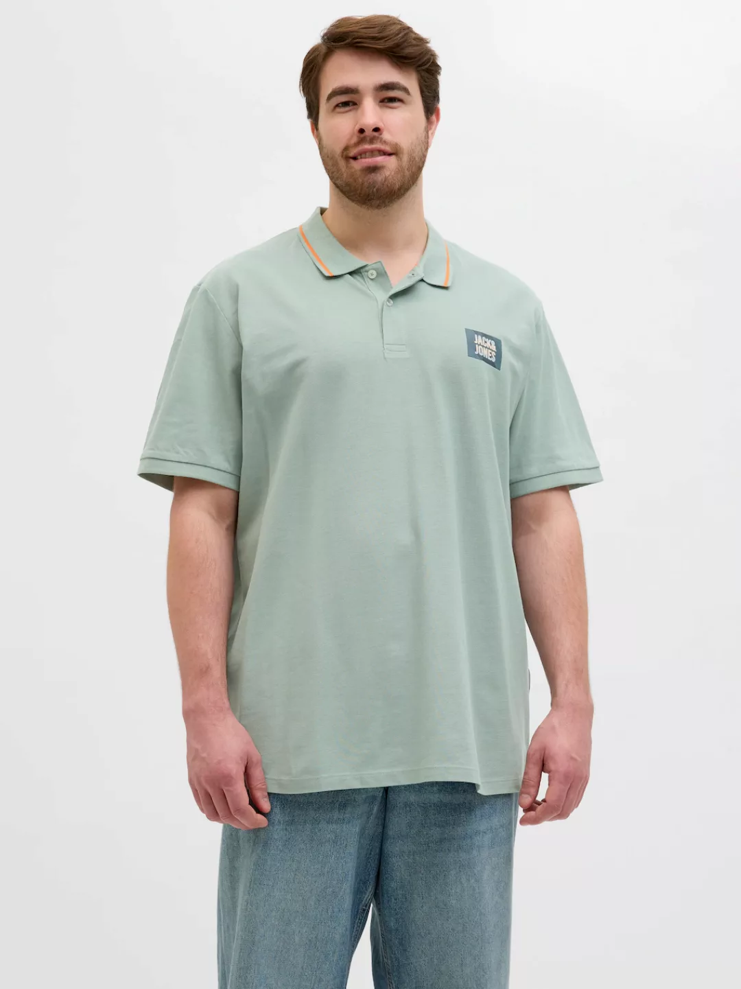 Jack & Jones PlusSize Poloshirt JJHUDSON günstig online kaufen