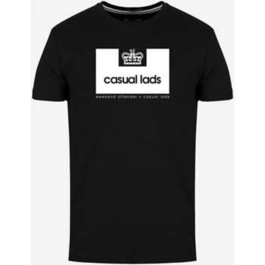 Weekend Offender  T-Shirts & Poloshirts Casual Lads t-shirt - black günstig online kaufen