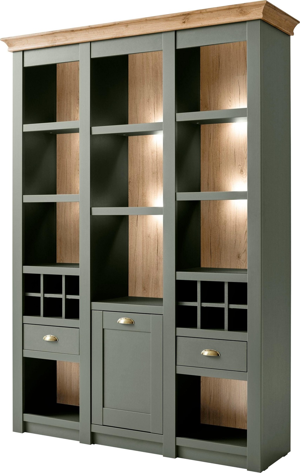 Home affaire Vitrine "Cambridge", Höhe ca. 207 cm günstig online kaufen