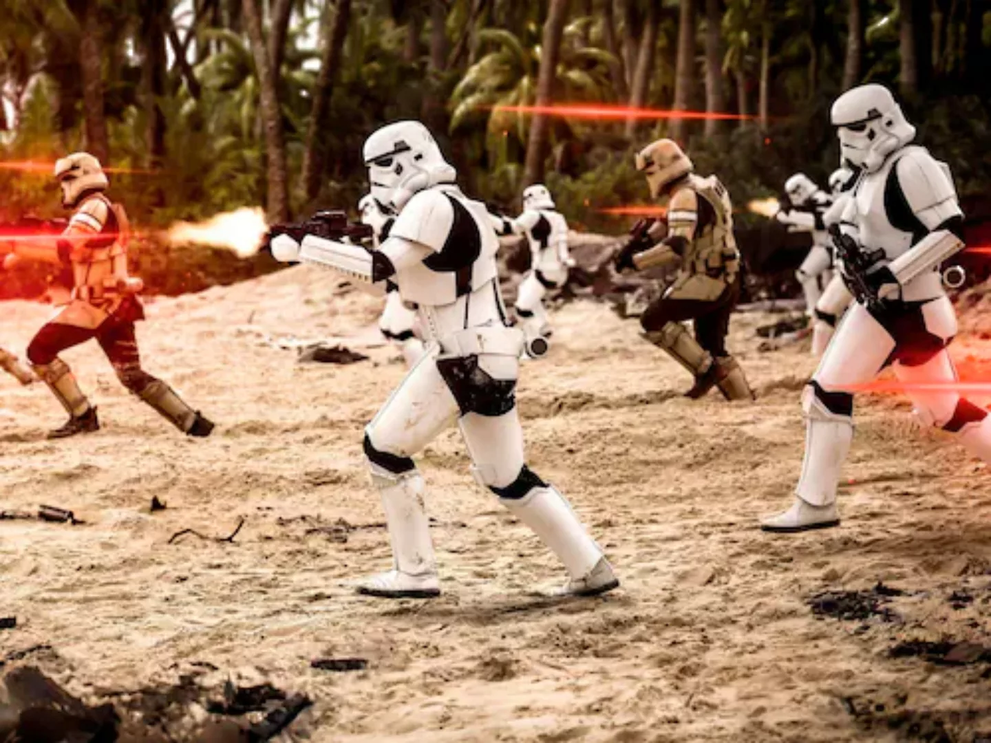 Komar Vliestapete »Star Wars Imperial Strike«, 200x250 cm (Breite x Höhe), günstig online kaufen