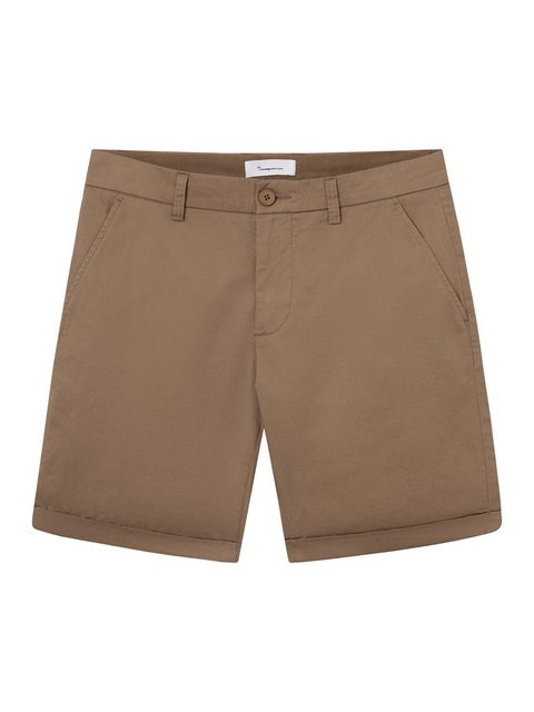 KnowledgeCotton Apparel Chinohose Chuck regular chino poplin shorts günstig online kaufen