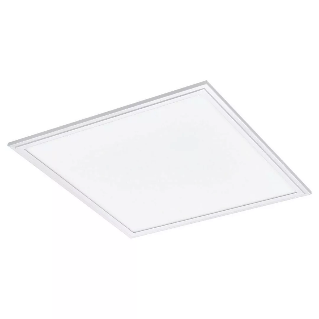 EDI-Light Deckenleuchte 34038 weiß Alu Kunststoff B/H/L: ca. 59x5x59 cm günstig online kaufen