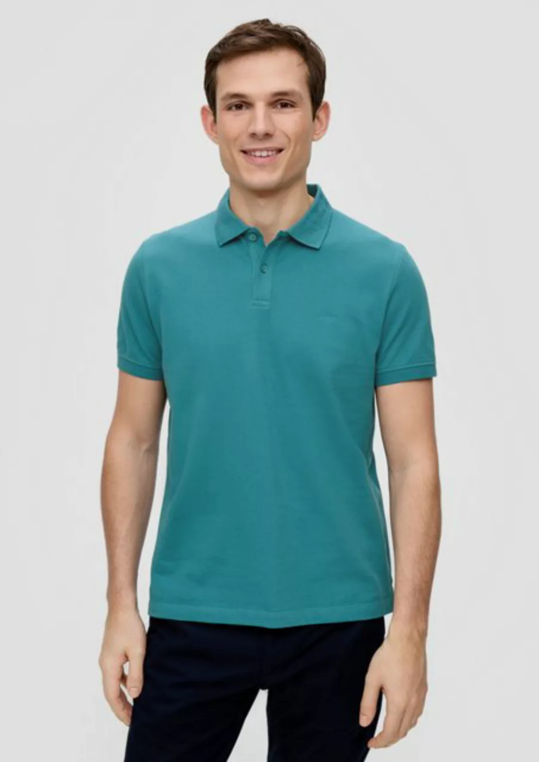 s.Oliver Poloshirt mit Logostickerei günstig online kaufen