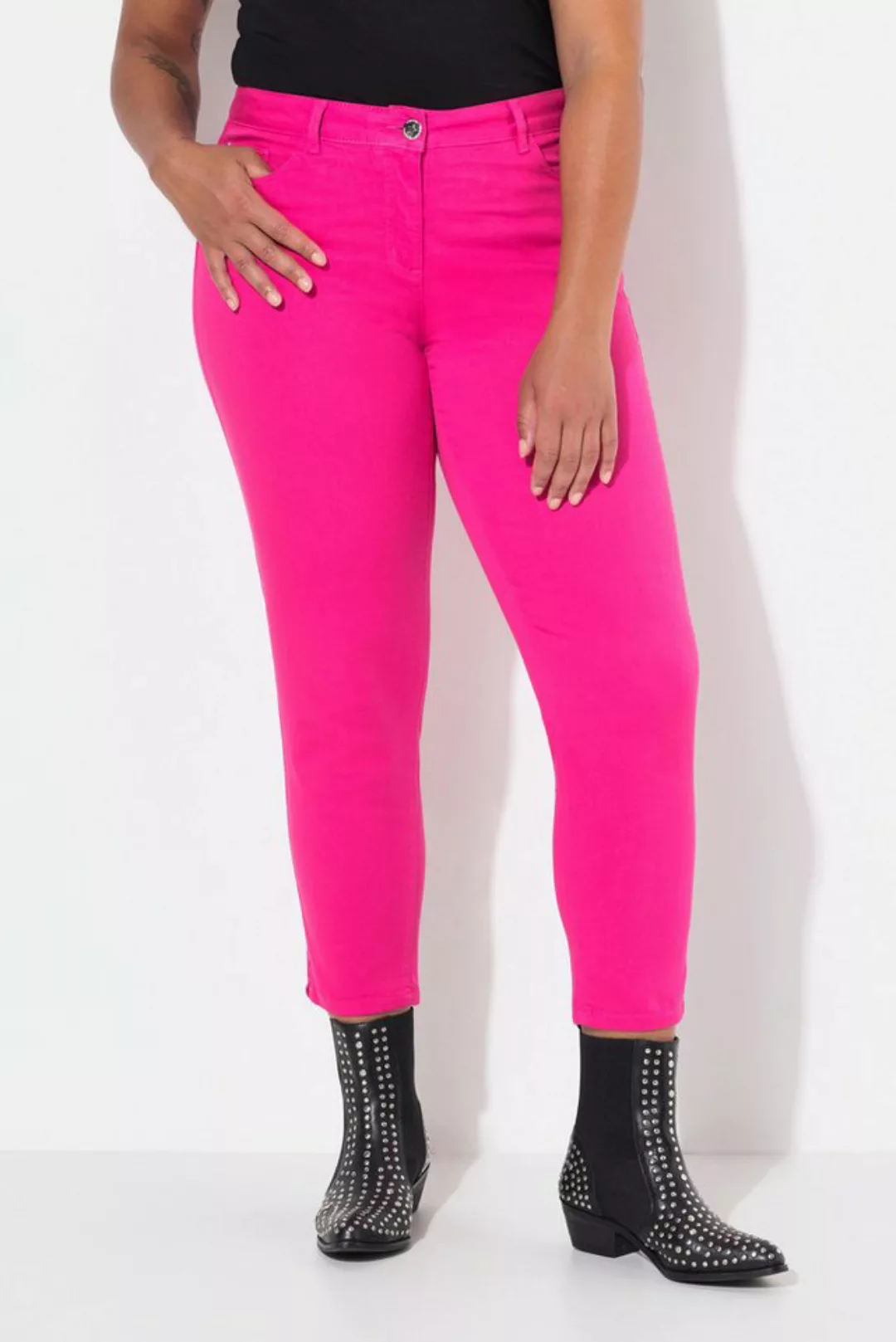 Angel of Style Regular-fit-Jeans 7/8-Twillhose Slim Fit Neon dyed 5-Pocket günstig online kaufen