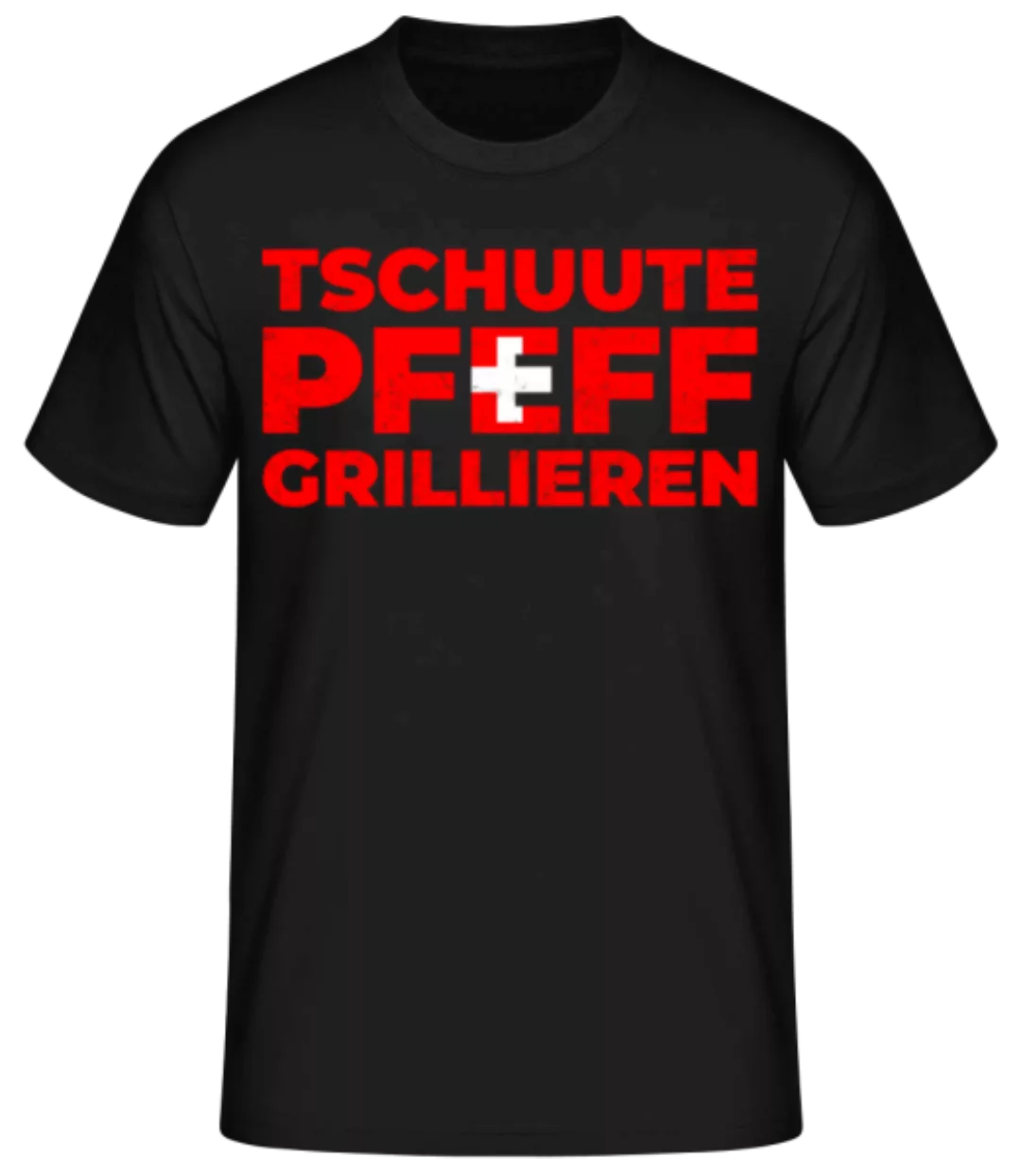 Tschuute Pfeff Grillieren · Männer Basic T-Shirt günstig online kaufen