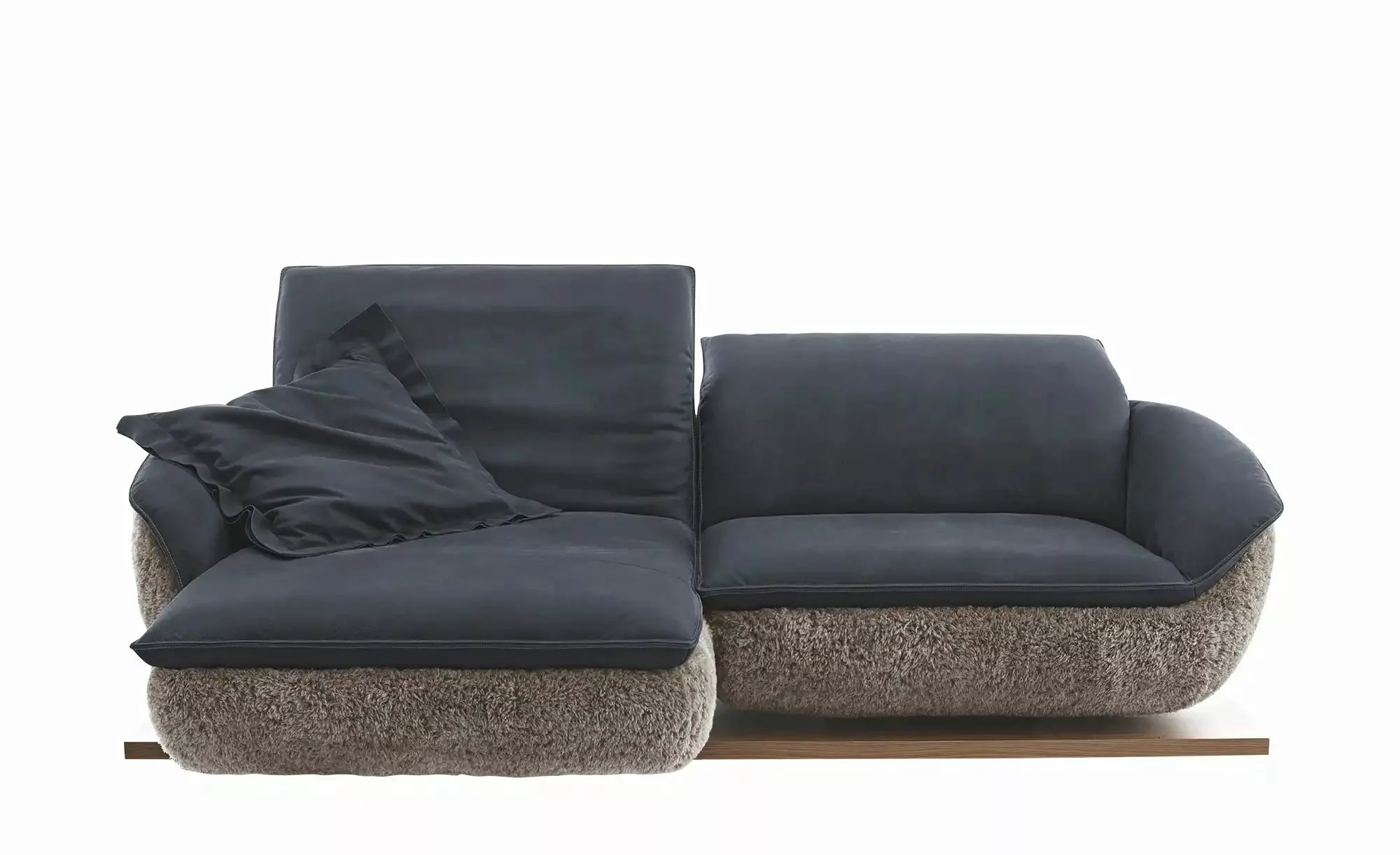 KOINOR Ecksofa  Mooove ¦ blau ¦ Maße (cm): B: 242 H: 99 T: 153 Polstermöbel günstig online kaufen