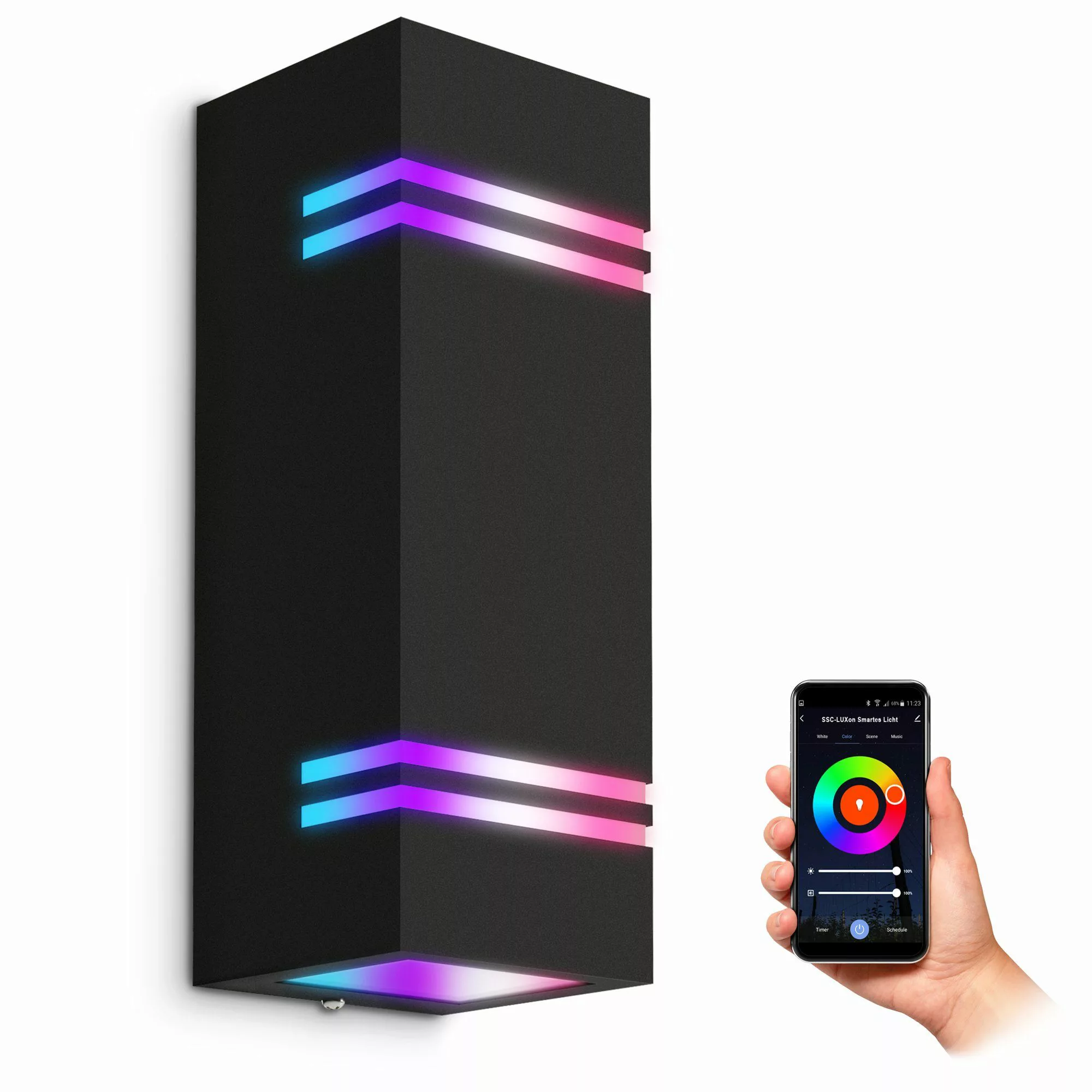 SSC-LUXon LED Gartenstrahler JADINA flache Bodeneinbauleuchte günstig online kaufen