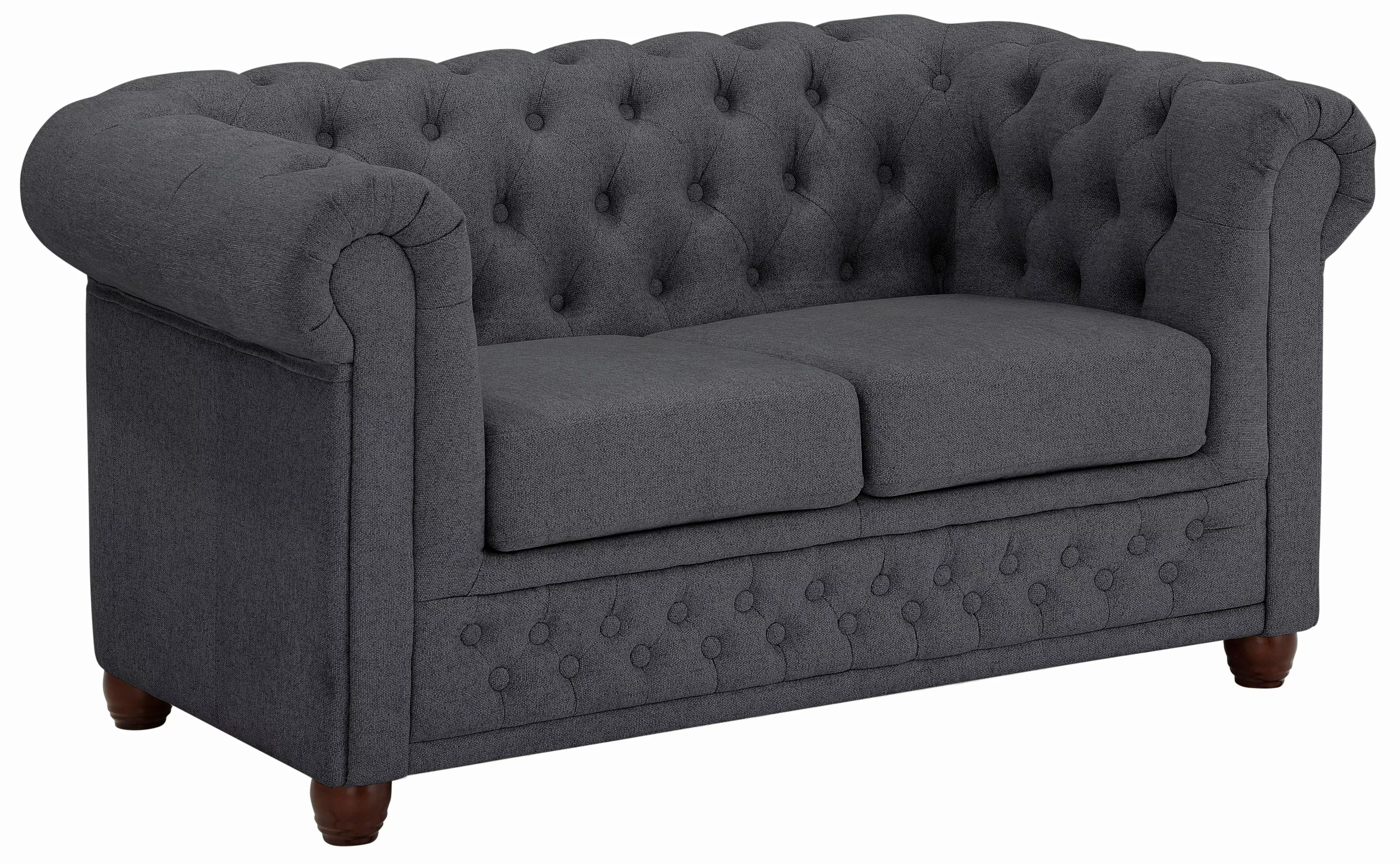 Home affaire Chesterfield-Sofa "New Castle", mit hochwertiger Knopfheftung günstig online kaufen