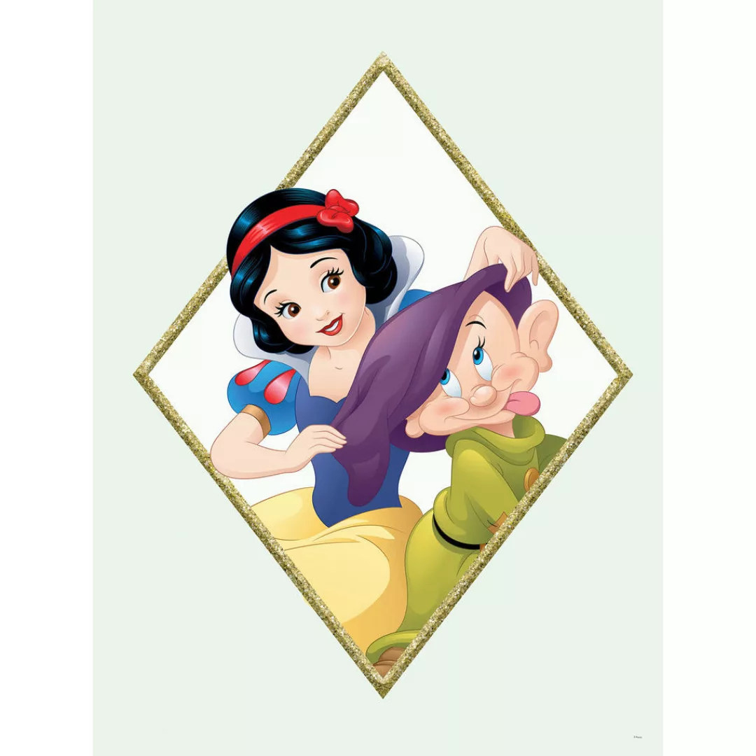 Komar Wandbild Snow White & Dopey Disney B/L: ca. 30x40 cm günstig online kaufen
