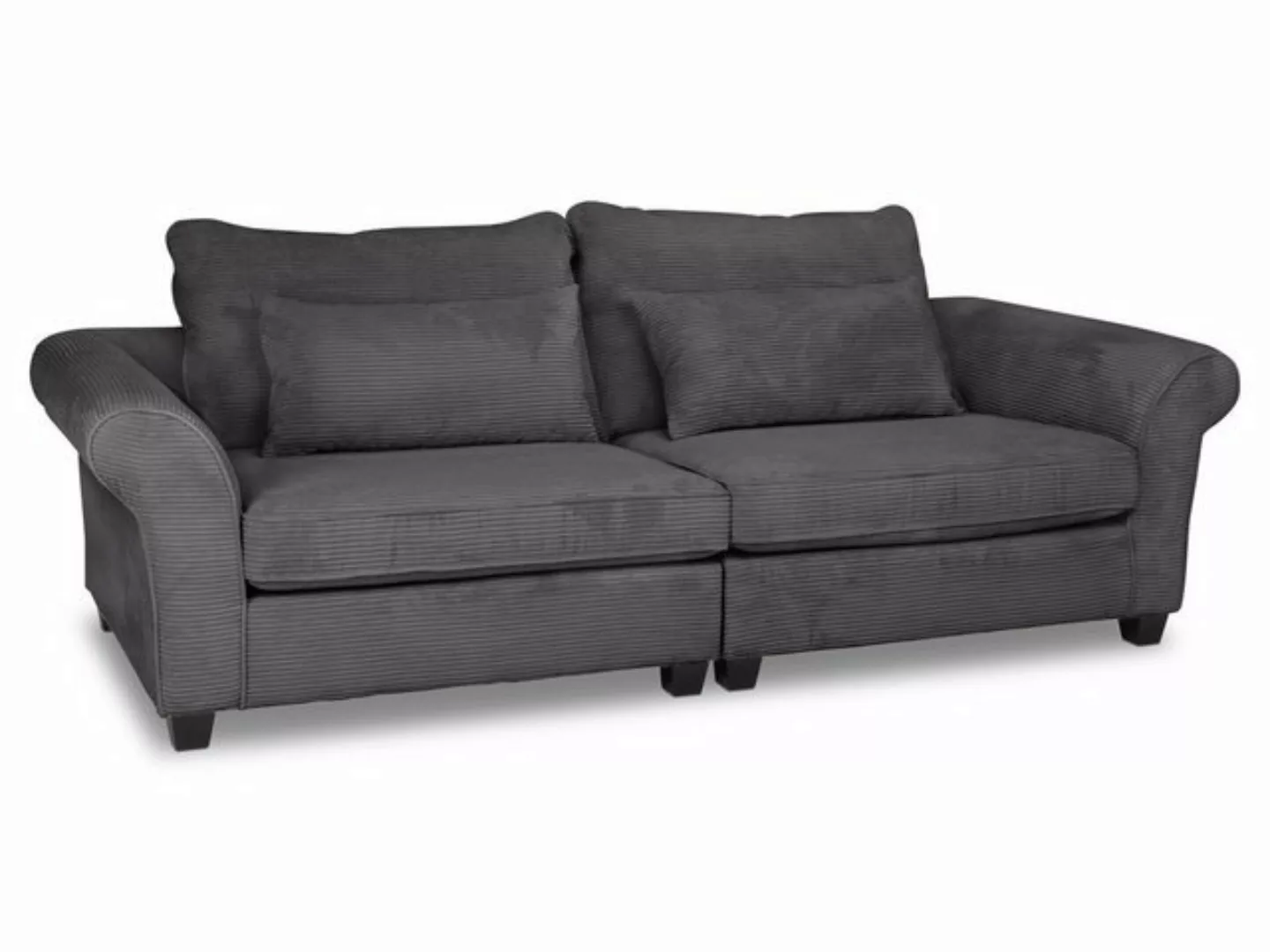 SANSIBAR Living Sofa Megasofa SANSIBAR SANDE BHT 264x70x111 cm grau Bigsofa günstig online kaufen