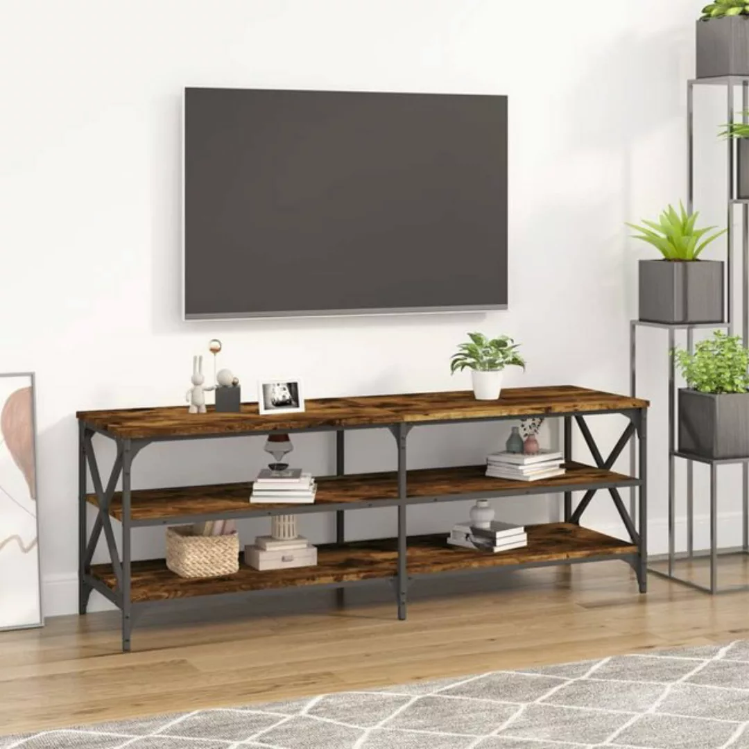 Vidaxl Tv-schrank Räuchereiche 140x40x50 Cm Holzwerkstoff günstig online kaufen