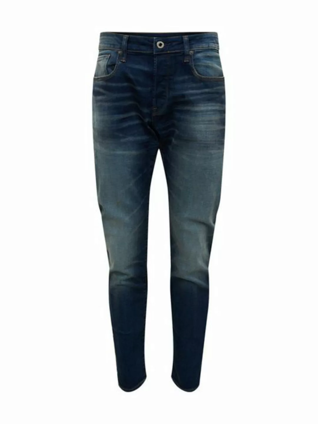 G-Star Herren Jeans 3301 Slim Fit - Blau - Worker Blue Faded günstig online kaufen