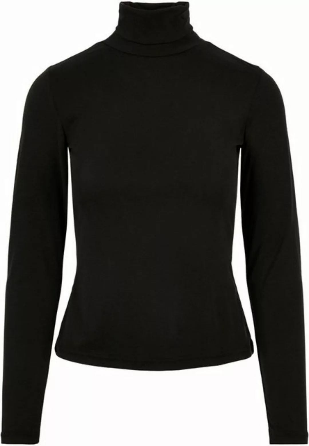 URBAN CLASSICS Langarmshirt Urban Classics Damen Ladies Modal Turtleneck Lo günstig online kaufen