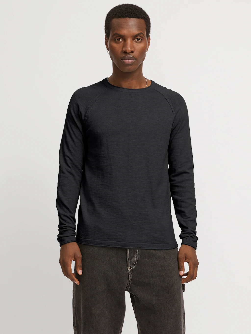 Jack & Jones Rundhalspullover "JJEBREEZE KNIT CREW NECK SN", mit Rundhalsau günstig online kaufen